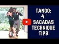 How to sacada: 4 technical details to make your sacadas work (tango)