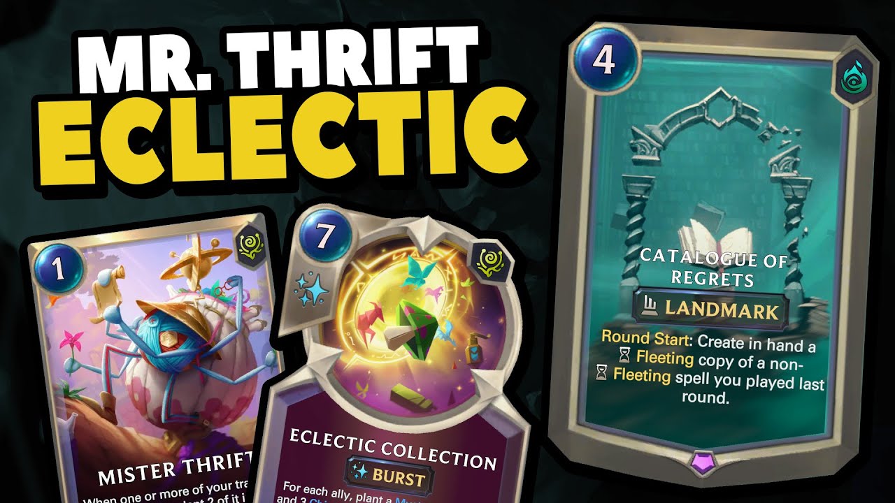 THE ULTIMATE ECLECTIC COLLECTION DECK! (with Mister Thrift!) | Legends ...