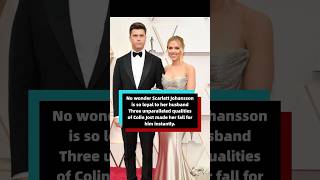 No wonder Scarlett Johansson is so loyal to her husband Three unparalleled qualities of Colin Jost