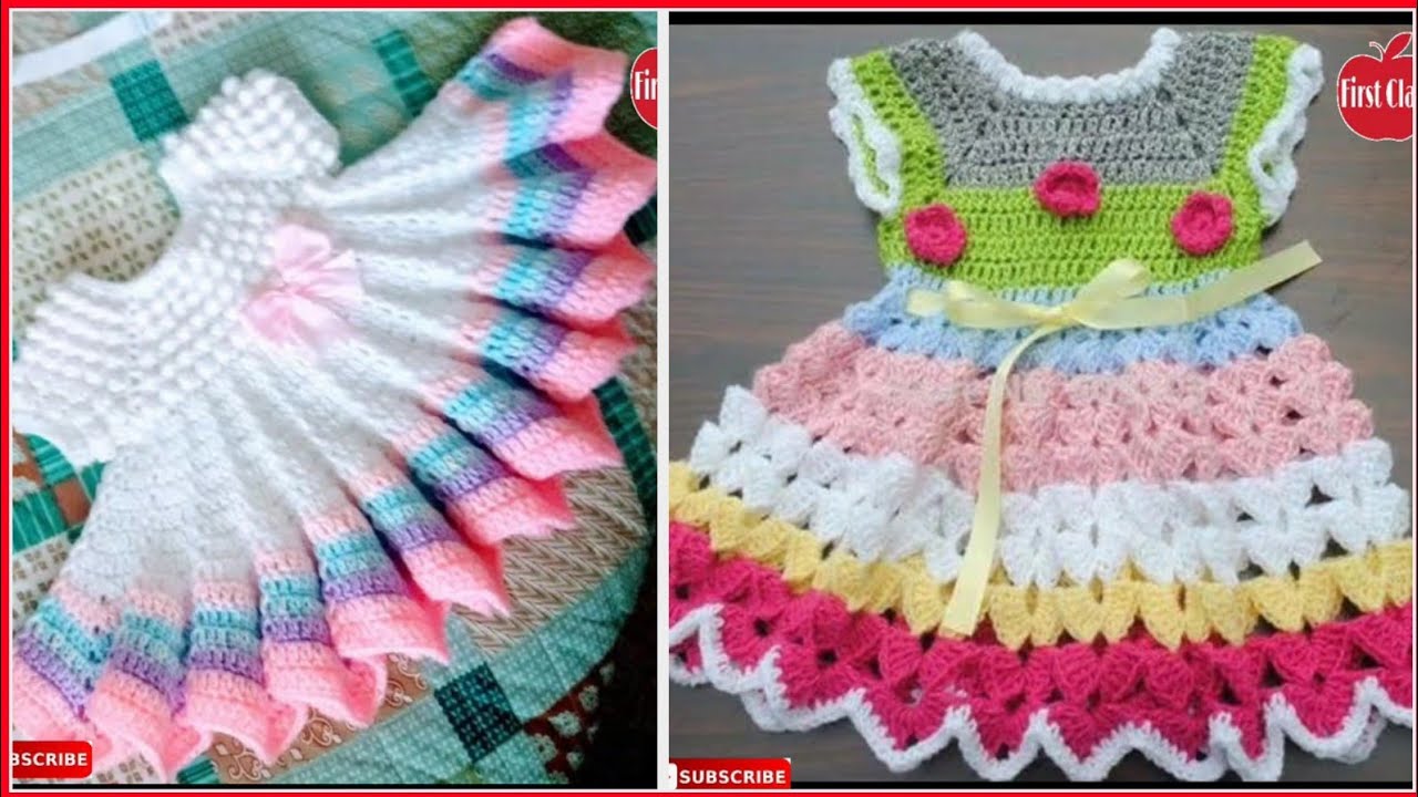 Details 173+ crochet ki frock ke design