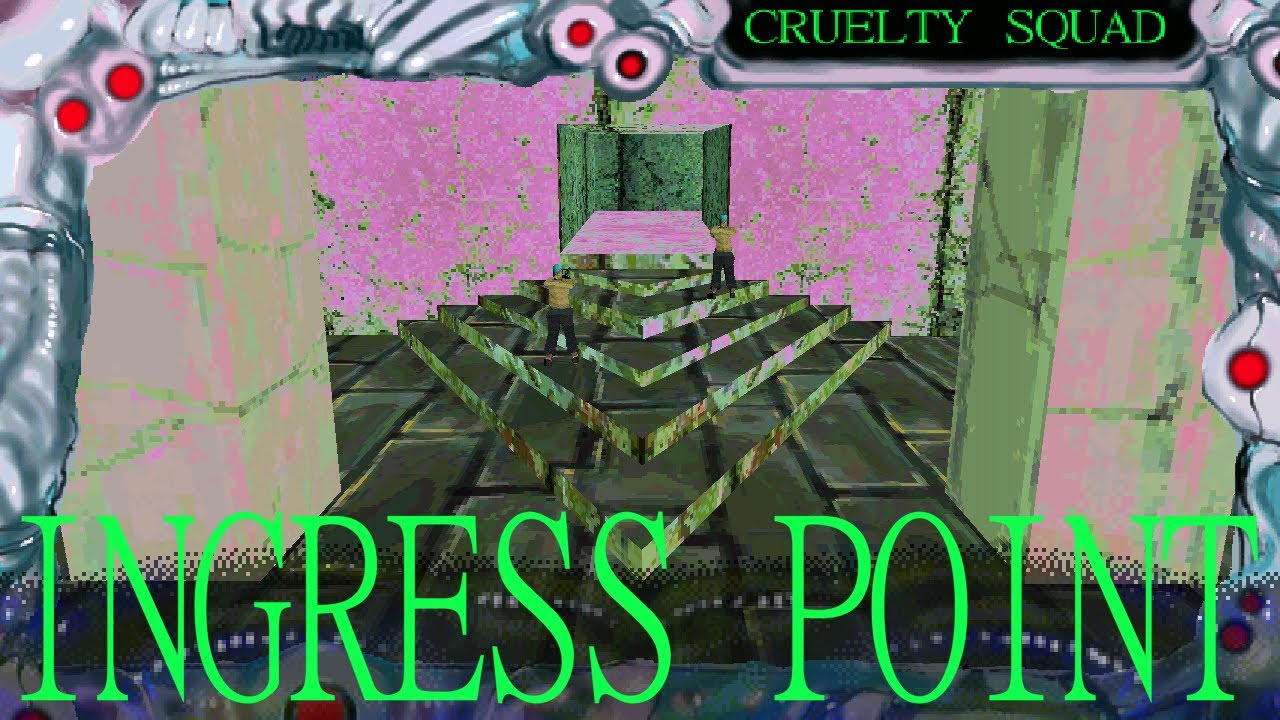 Cruelty Squad Custom Map: INGRESS POINT v1.0.0 Showcase