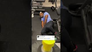 Mark Wahlberg is showing off his new gains and looks at the gym... 🤣 (🎥:Instagram/Markwalhberg)
