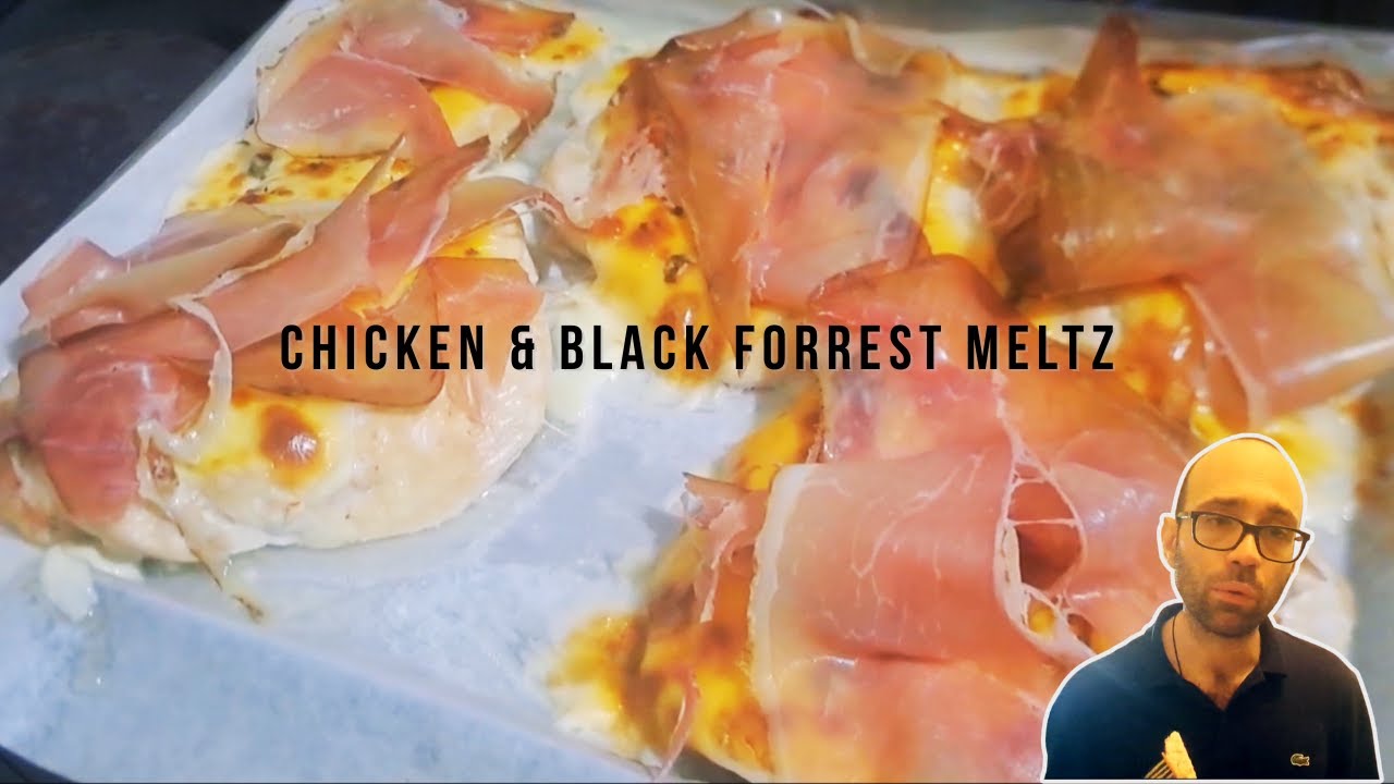 Курица и сыр «Черный лес» | Запеканка из курицы с моцареллой и низким содержанием углеводов