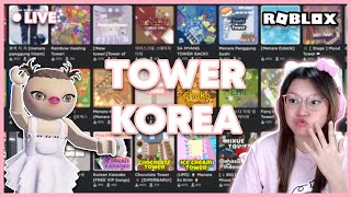 TOWER BUATAN KOREA, SUSAH DAN BIKIN EMOSI ?!! [SWITCH COLOR OBBY ROBLOX INDONESIA]