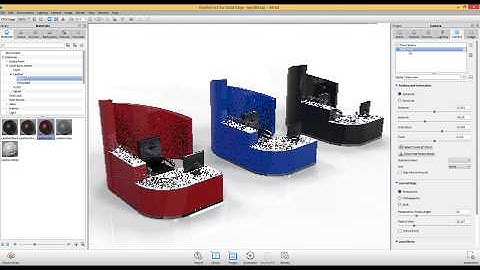 Photo-realistic Rendering for Furniture Design with KeyShot and Solid Edge