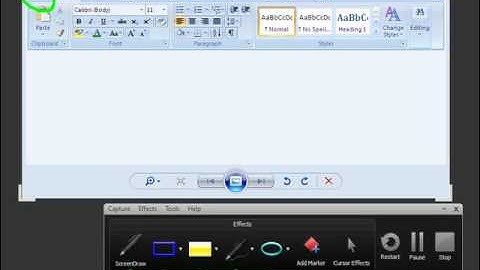Camtasia StudioTutorial-Screen Draw