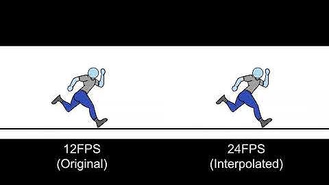 [12FPS vs. 24FPS Interpolated] Clean Up Run Cycle FPS Comparison