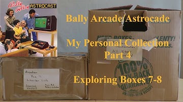 Bally Arcade Astrocade Collection Part 4 Exploring Boxes 7 and 8