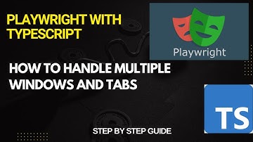 How to handle Multiple Tabs and Windows in playwright | Easy Explanation for Beginners.