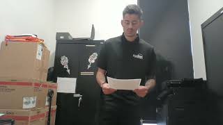 Tribute Speech