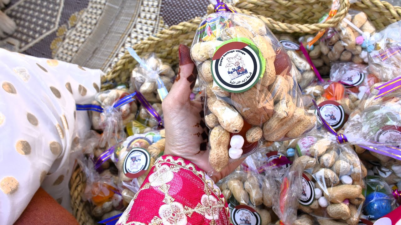 فعاليات النصف من شعبان (حق الليلة) 24-2-2024 في قرية زايد التراثية برأس الخيمة - غليلة