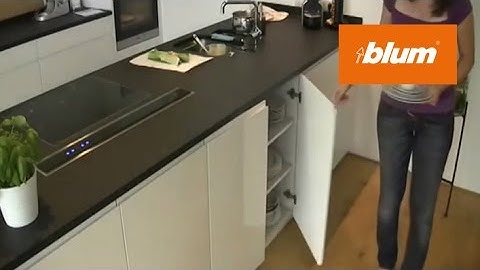 CLIP top BLUMOTION in the daily kitchen work | Blum