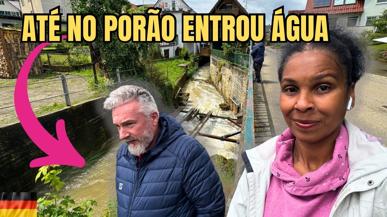 DE REPENTE O TEMPO FECHOU + MUITAS ENCHENTES NO SUL DA ALEMANHA