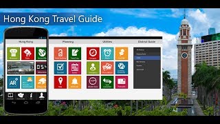 Hong Kong Travel Android App Promo - Pangea Guides screenshot 1