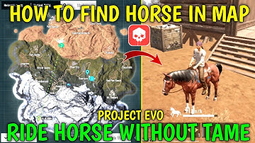 HOW TO FIND HORSE 🐎 | PROJECT EVO | TIPS AND TRICKS | WALKING GAMER