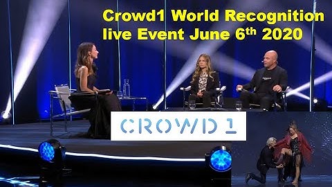 CROWD1 LIVE-World Recognition Event June 6 2020