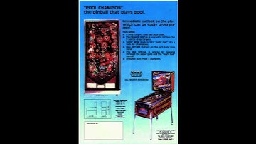 Pool Champion Zaccaria 1985