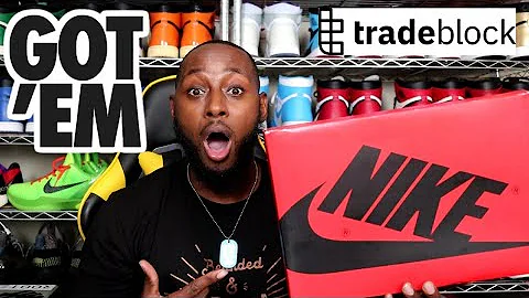 FINALLY GOT EM & THEY 🔥🔥🔥Thanks Trade Block💯