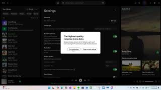 How to enable Spotify’s lossless feature for the best audio streaming quality.