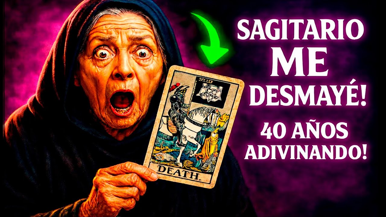 SAGITARIO ‼️ DIOS SANTO 😱 ME DESMAYÉ AL VER TU FUTURO! SAN MIGUEL ARCÁNGEL GRITÓ😭 ¡JAMÁS EN 40 AÑOS!