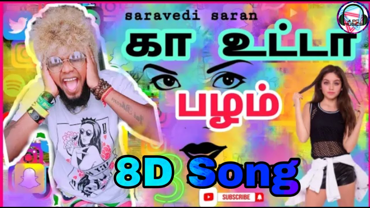 09  Kaa uta payam uduven Song  8D Song  4 pc Musics  Gana Saravedi Saran  Tamil Gana Trending