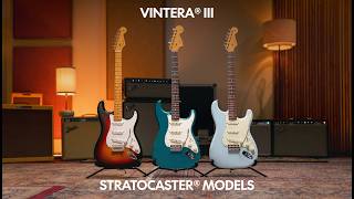 Exploring The Vintera Iii Stratocaster Models Vintera Iii Fender