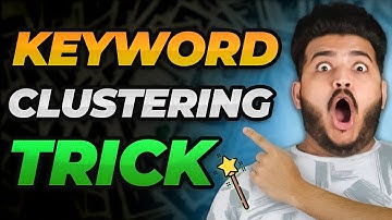 Make Keyword Cluster in 3 Minutes