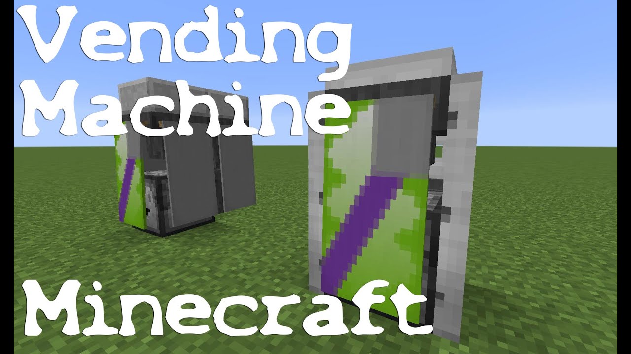 Soda Machine Tutorial Minecraft Aesthetics Ep12 Youtube