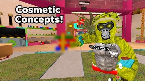 Gorilla Tag Cosmetic Concepts In Monke Blocks! #gorillatag 