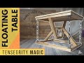 Gravity DEFYING Floating Table - TENSEGRITY VS GRAVITY!