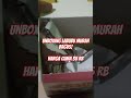 Unboxing LABUBU murah tapi bagus! #labubu #shortvideo #shorts #unboxing #reviewmainan #toysreview