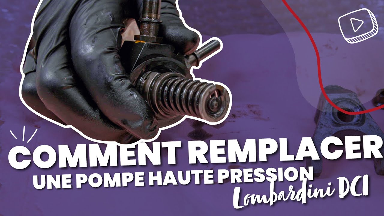 TUTO[#78] : Comment remplacer une Pompe haute pression Lombardini DCI ? - Voiture  Sans Permis 