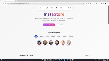 Build Instagram Sell Accounts Platform | Laravel & Vue.js