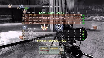 mw2 over the shoulder trickshot