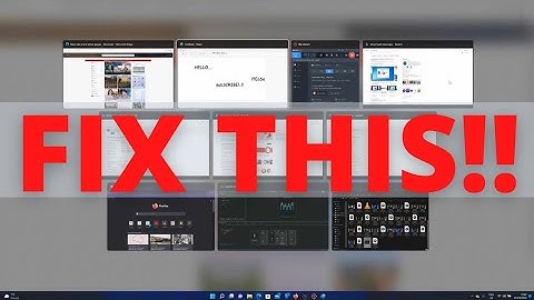 How to Solve Alt + Tab Showing Edge Pages in Windows 11
