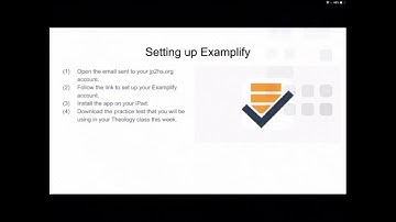 Setting Up Your Examplify Account