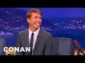 Jack McBrayer's Back Yard Is Infested With Crows - CONAN on TBS