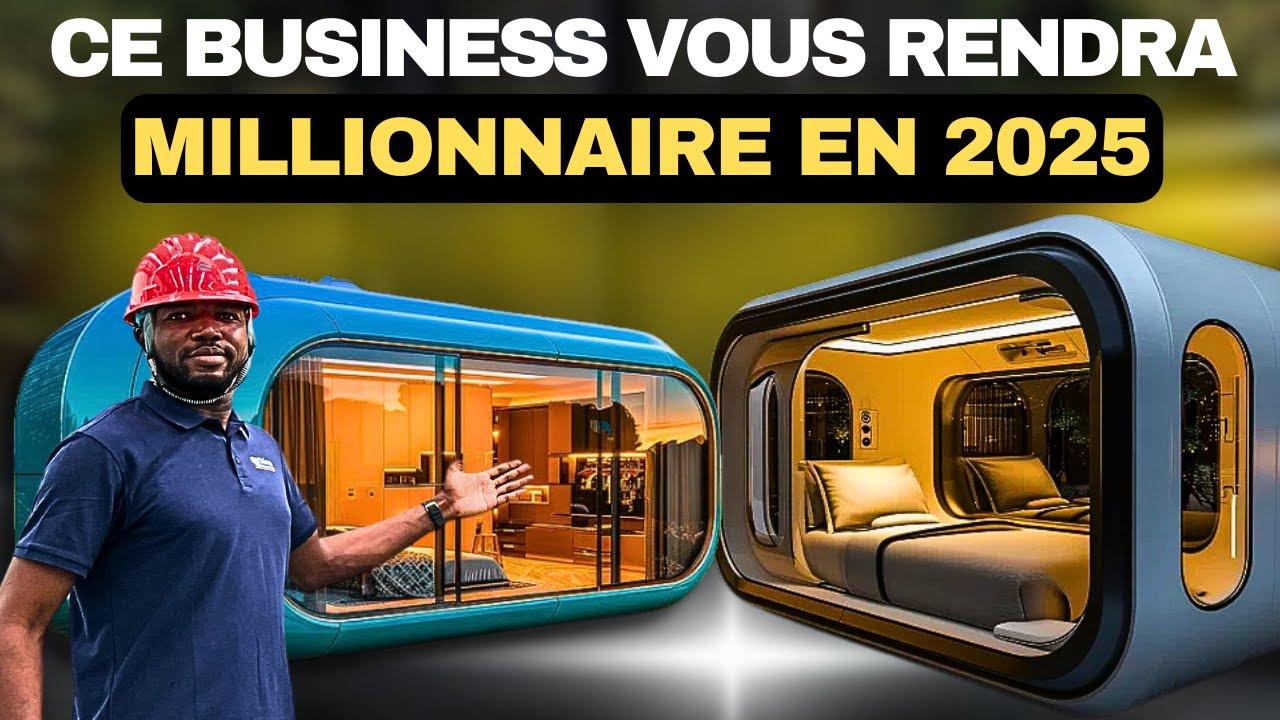 Opportunité Business : Voici des Maisons Futuristes pour RBNB et