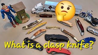 What is a clasp knife? 🤔