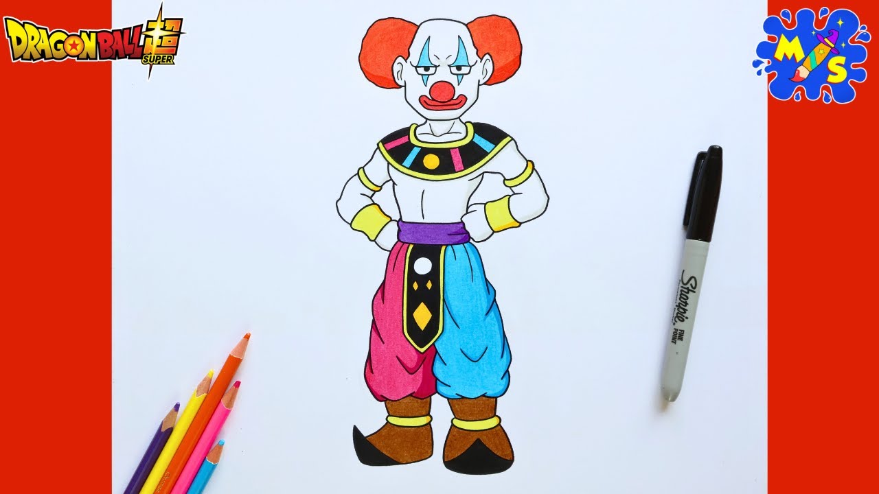 Как нарисовать Бельмода шаг за шагом | Урок рисования по Dragon Ball Super