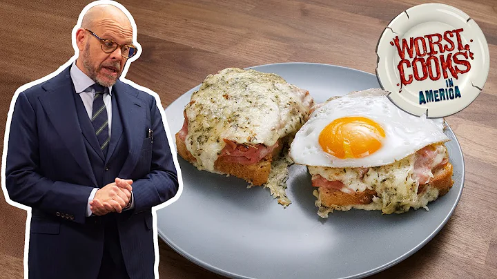 Alton Brown Makes a Croque Madame (aka "Mrs. Crunc...