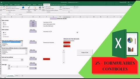 Formation - Formulaires contrôles