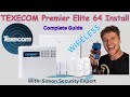 Texecom Premier Elite Full Wireless Install + Programming Guide (Step-by-Step)