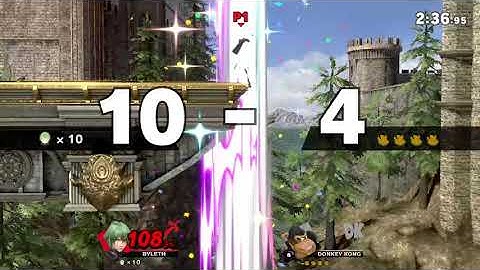 Smash Ultimate - Byleth vs Level 9 CPU Donkey Kong (OLD)