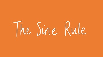 The sine rule | Unit 3 and 4 VCE Further Maths