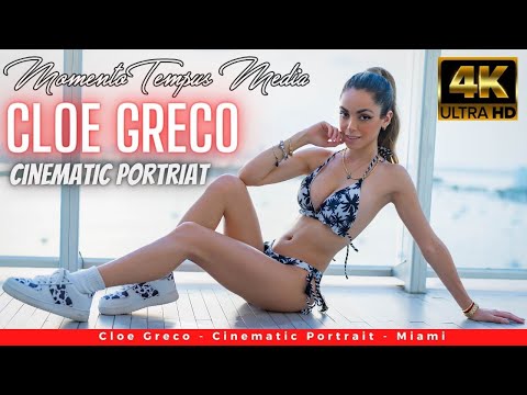 Breathtaking 4K Cinematic Portrait / Model - Cloe Greco / SONY A7SIII w 20MM at 1.8 / Miami