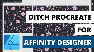 Procreate vs Affinity Designer Illustration - Which is Best for Surface Pattern Design?