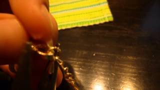 Fixing a lobster clasp that cannot open