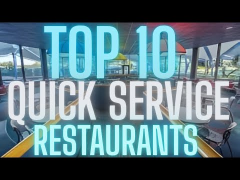 Top 10 Quick Service Restaurants In Disney World