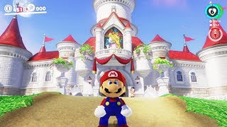 Super Mario Odyssey - Walkthrough Part 15 - Mushroom Kingdom All Moons & Coins